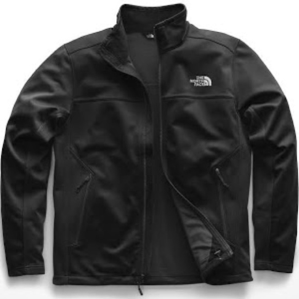 The North Face Black Performance Jacket Full Zip Athletic Design